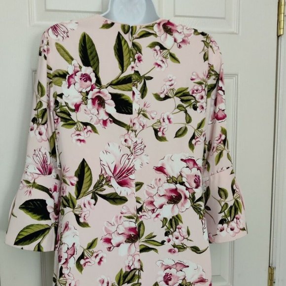 WHBM Floral Petal Sleeve Shift Dress, size 2 - Picture 6 of 7